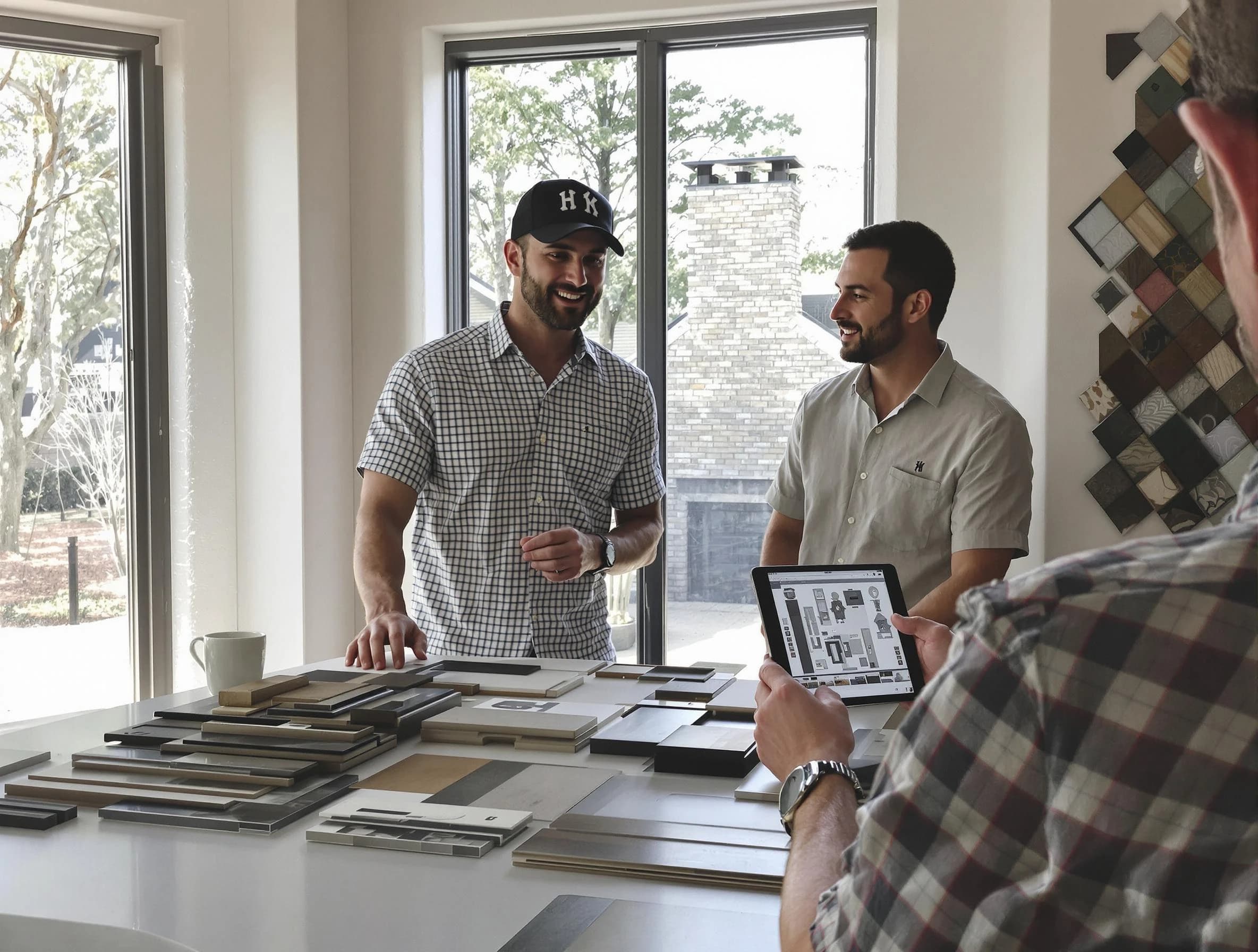 Bergenfield Chimney Sweep remodeling a chimney and fireplace in Bergenfield, NJ