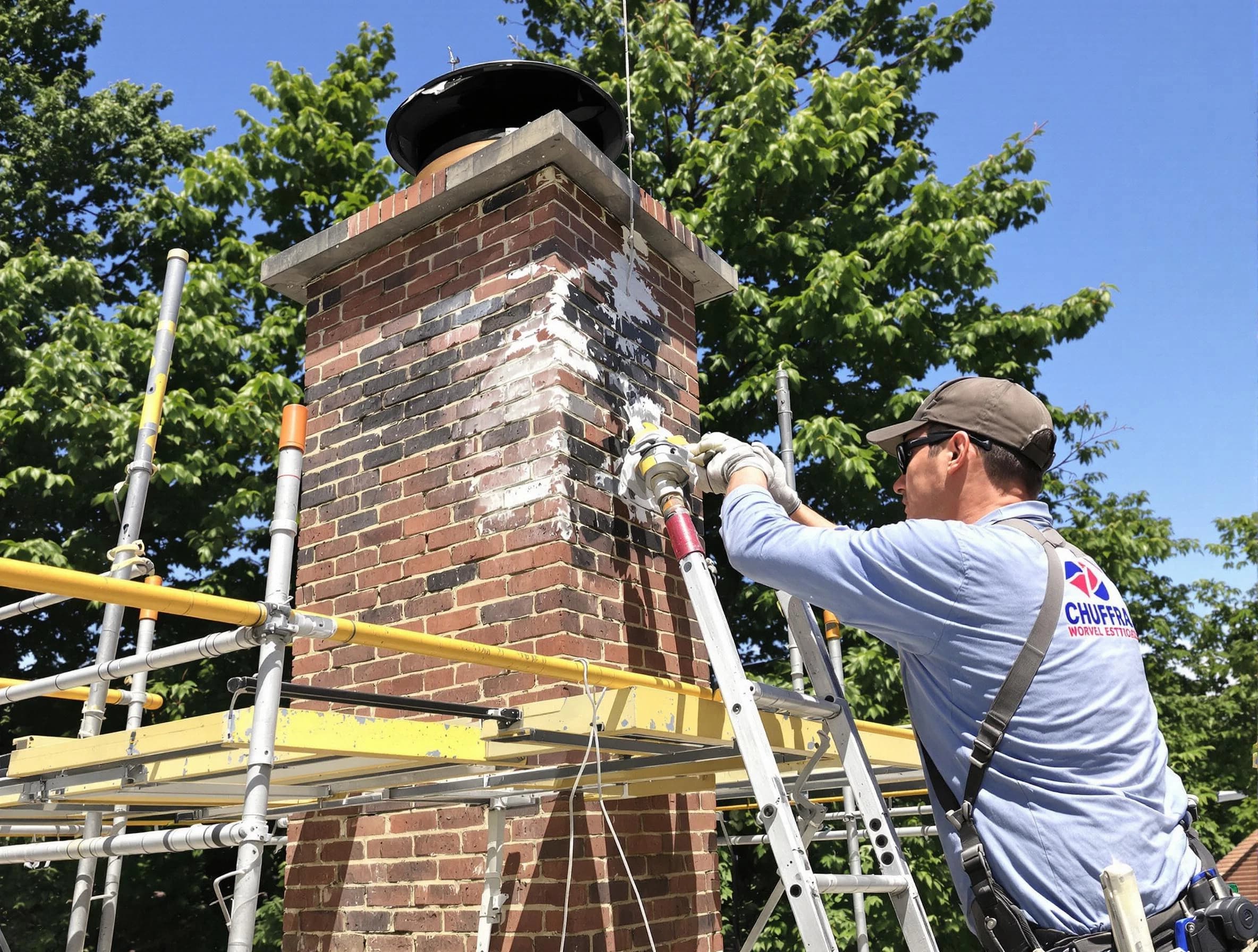 Structural chimney repair by Bergenfield Chimney Sweep in Bergenfield, NJ