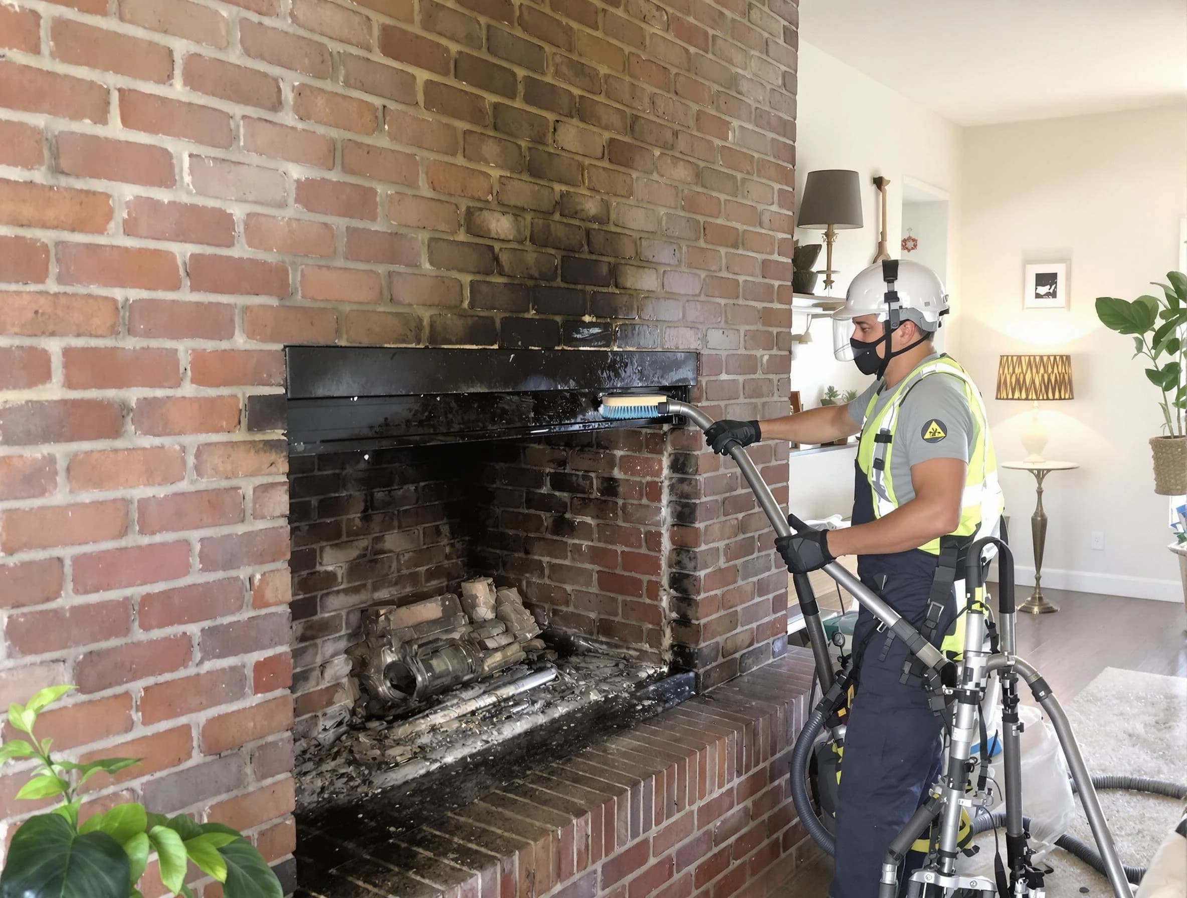 Bergenfield Chimney Sweep providing fireplace cleaning services in Bergenfield, NJ