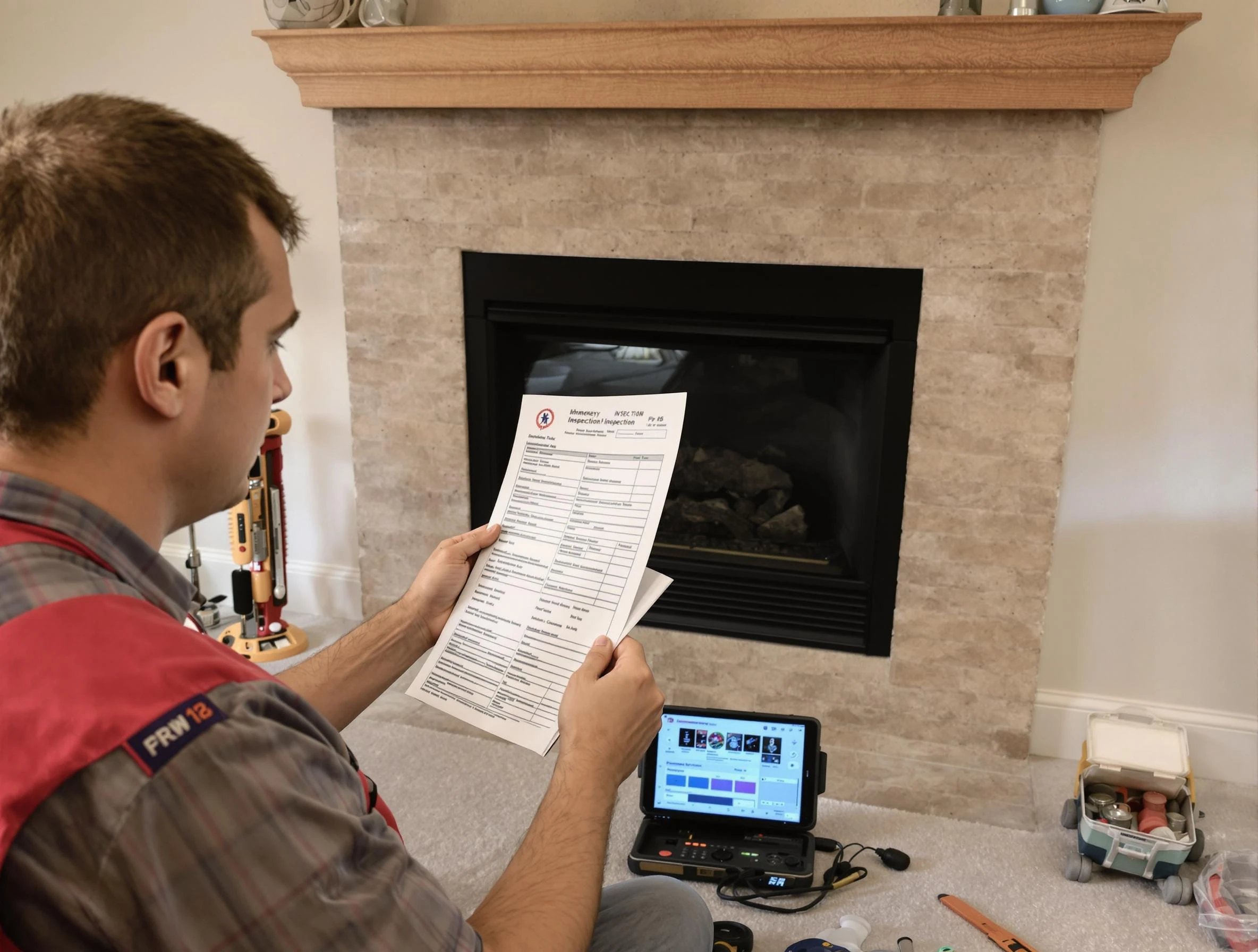 Thorough chimney inspection by Bergenfield Chimney Sweep in Bergenfield, NJ